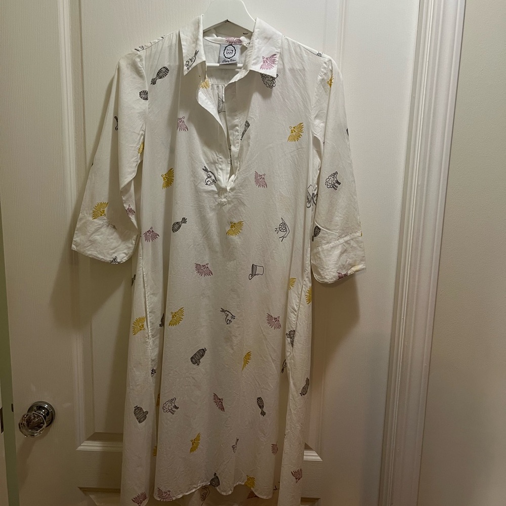 Animal Print Nightgown by Thierry Colson